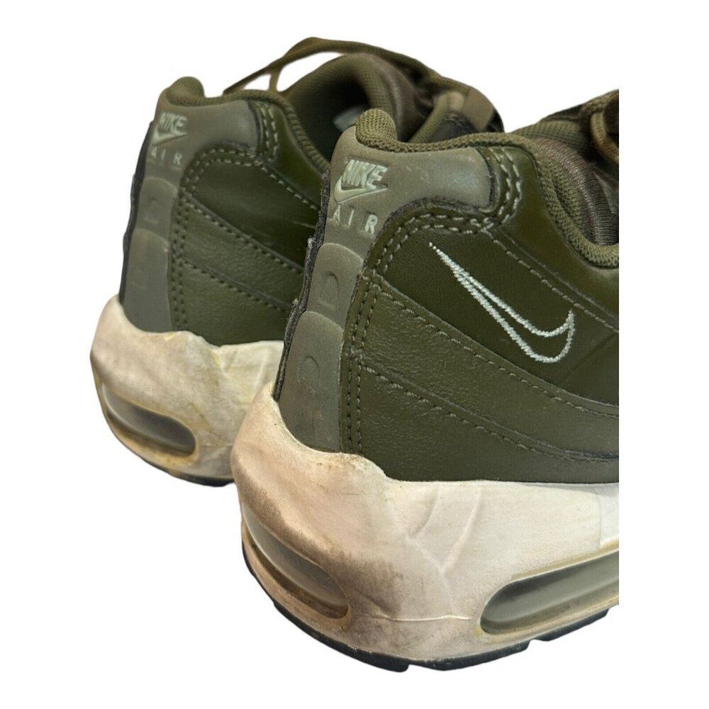 Nike Air Max 95 Olive Green Athletic Shoes - Picture 6 of 16